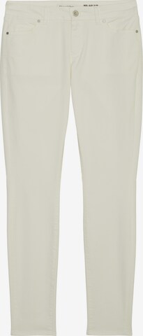 Slimfit Pantaloni 'Alby' di Marc O'Polo in bianco: frontale