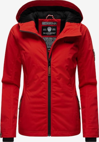 MARIKOO Performance Jacket in Red: front