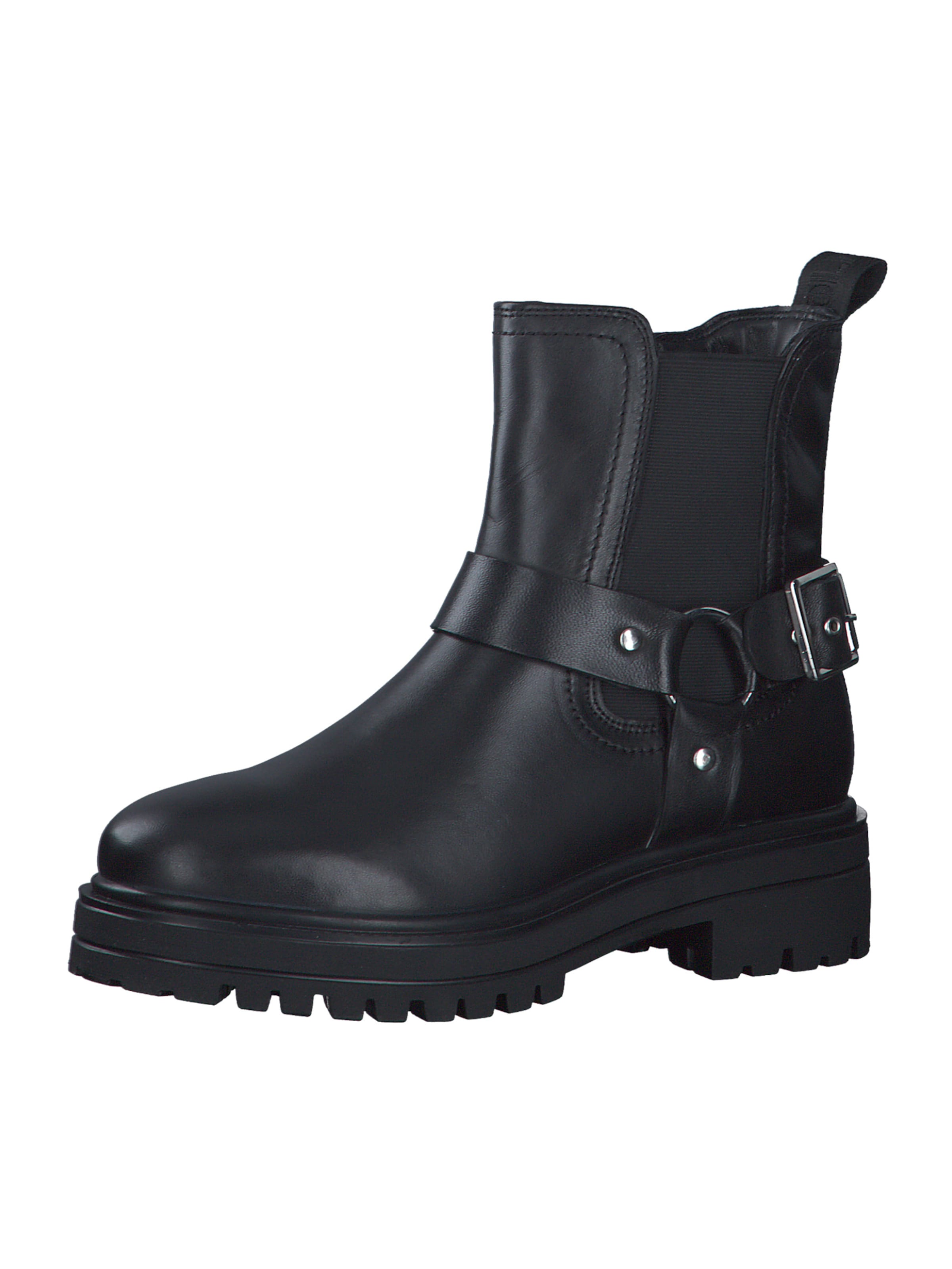 s.Oliver Stiefelette in Schwarz: Vorderseite