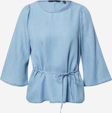 Camicia da donna 'VIVIANA' di VERO MODA in blu: frontale