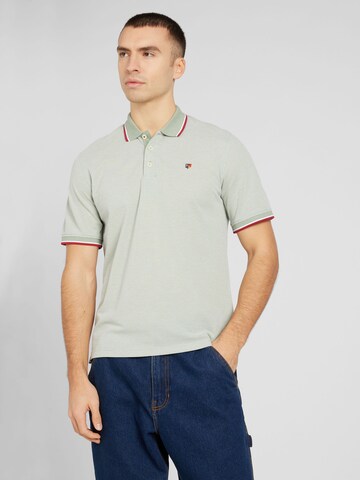 JACK & JONES Regular fit Shirt 'Bluwin' in Grey: front