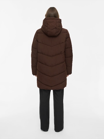 VILA Winter coat 'VILAVENDER' in Brown