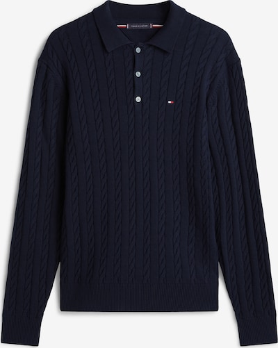XS dydžio Megztinis iš TOMMY HILFIGER, spalva – tamsiai mėlyna, Prekių apžvalga