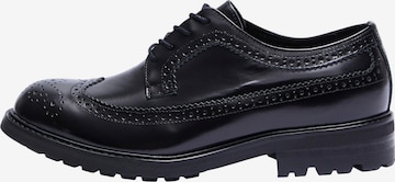 SELECTED HOMME - Zapatos con cordón 'Albert' en negro: frente