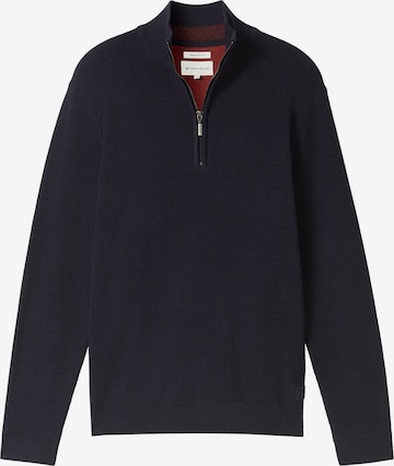 TOM TAILOR Sweater in Blue: front