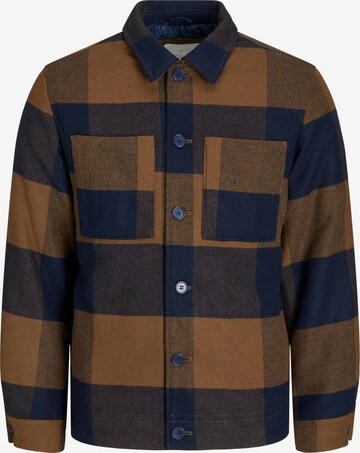 JACK & JONES Tussenjas 'Jax' in Bruin: voorkant