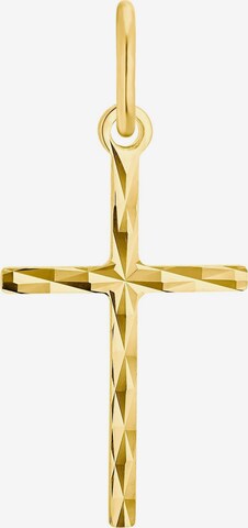 AMOR Anhänger 'Kreuz' in Gold: predná strana