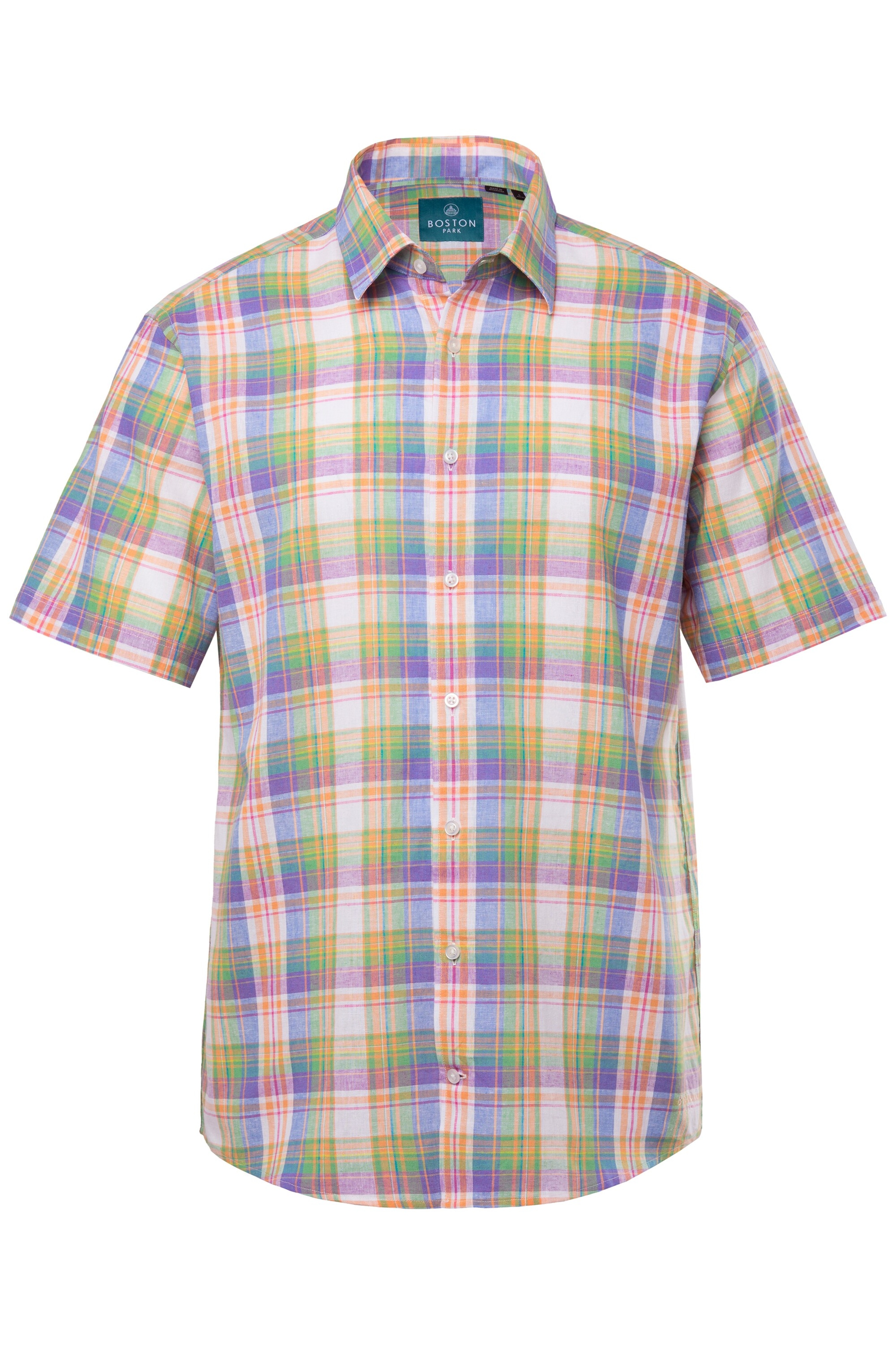 Boston Park Comfort fit Overhemd in Gemengde kleuren: voorkant