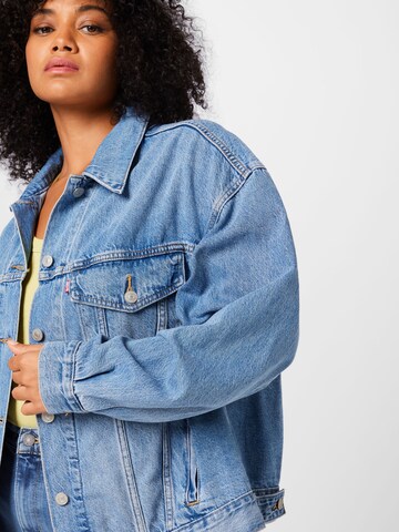 Levi's® Plus Overgangsjakke 'PL 90s Trucker' i blå