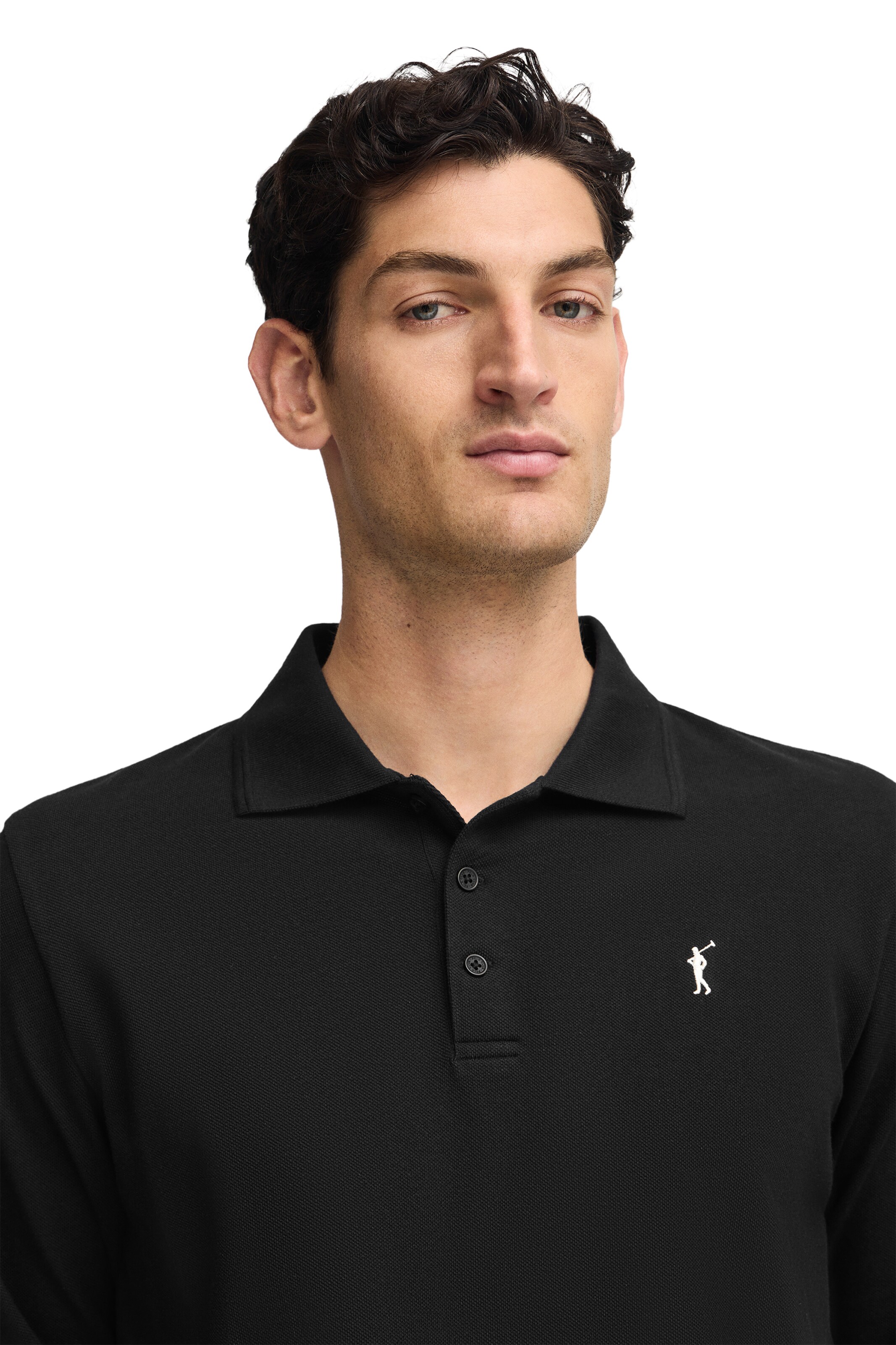Polo Club Poloshirt in Schwarz