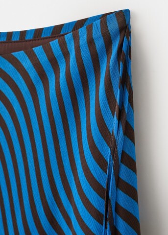 MANGO TEEN Skirt in Blue