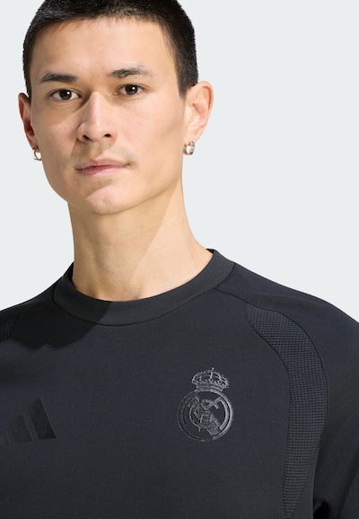 ADIDAS PERFORMANCE Sportsweatshirt 'Real Madrid Tiro Travel' in de kleur Zwart, Productweergave