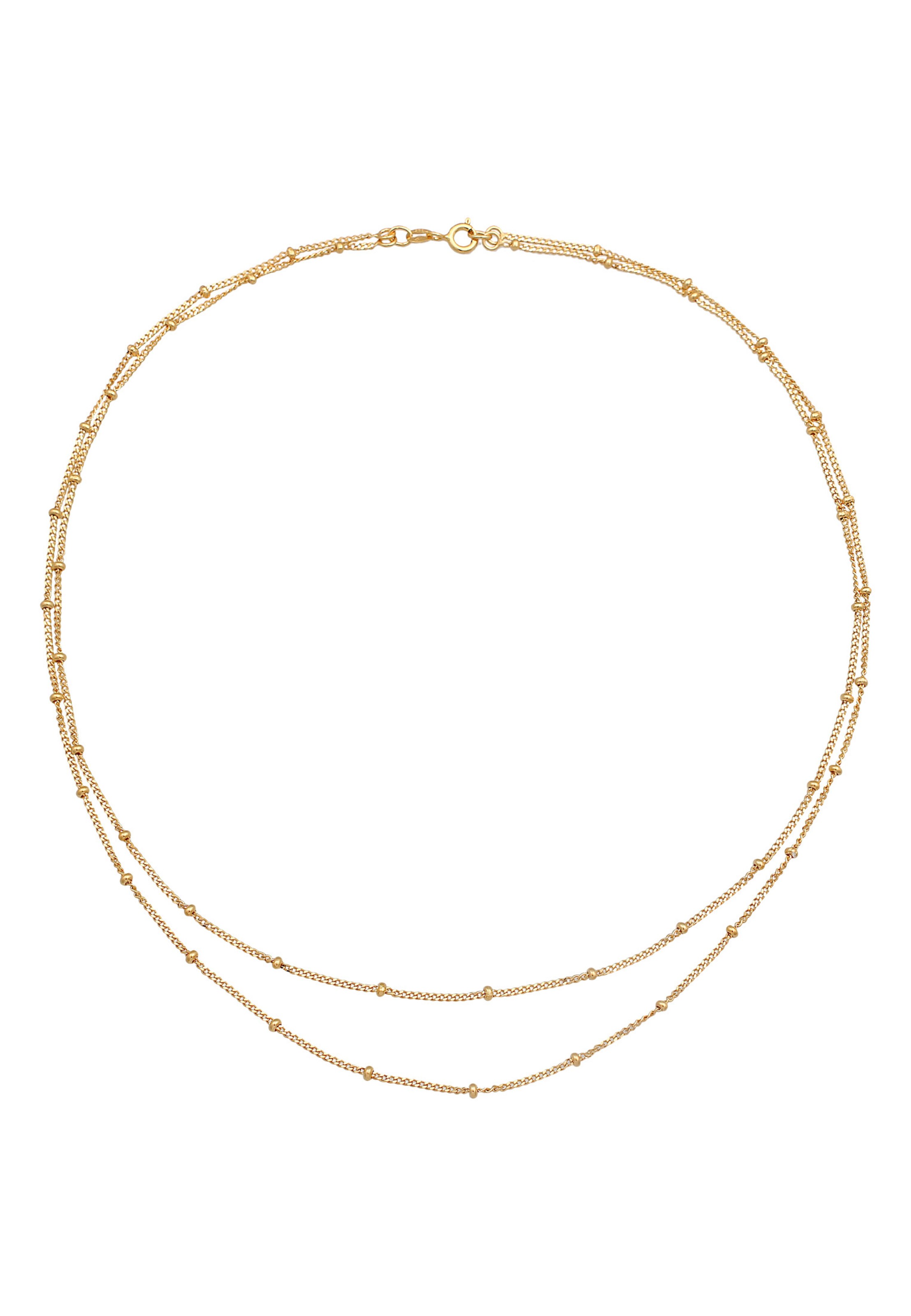 Chaîne 'Kugel' ELLI en or : devant