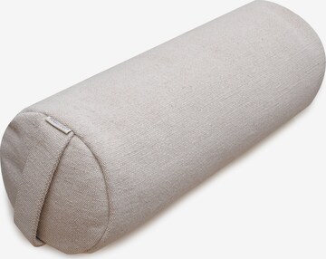 YOGISTAR.COM Pillow in Beige: front