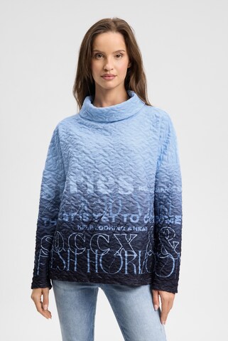 Soccx Sweatshirt in Blue: front
