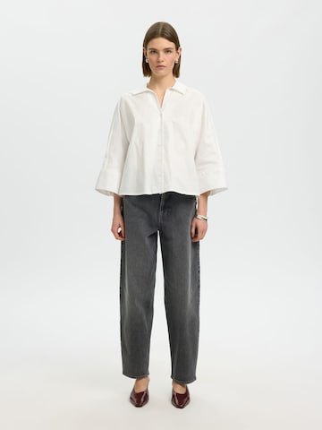 SELECTED Blouse in White