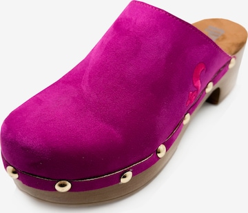 thies Clogs '1856 ® Rec Comfy Clog' in Purple: front