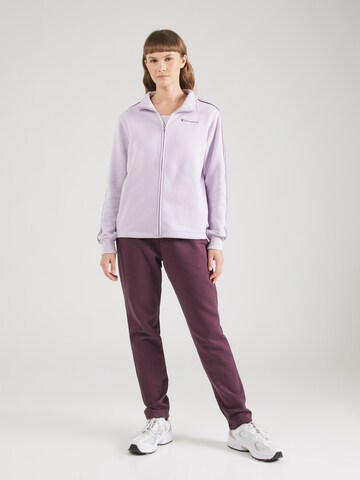 Champion Authentic Athletic Apparel Trainingsanzug in Lila: Vorderseite