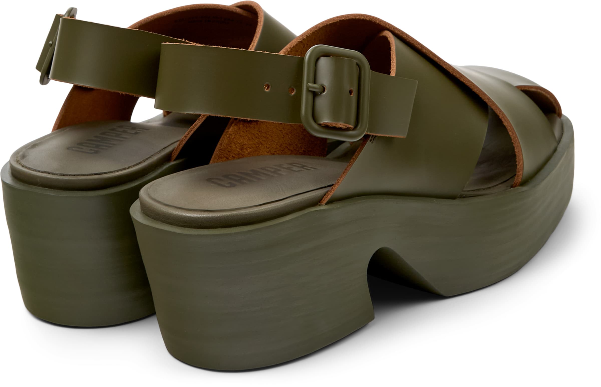 Sandales à lanières 'Billie' CAMPER en vert