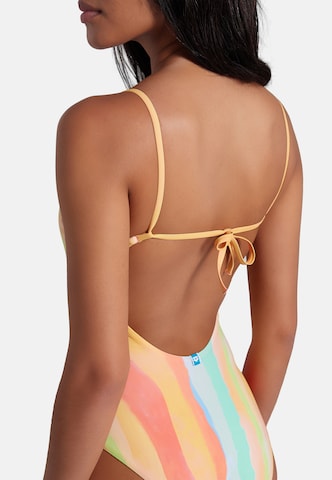 ARENA Bustier Strój kąpielowy sportowy 'WATER PRINT' w kolorze mieszane kolory