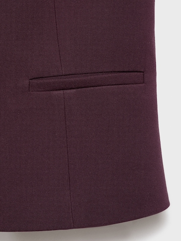 Gilet de costume 'EMMA' MANGO en violet