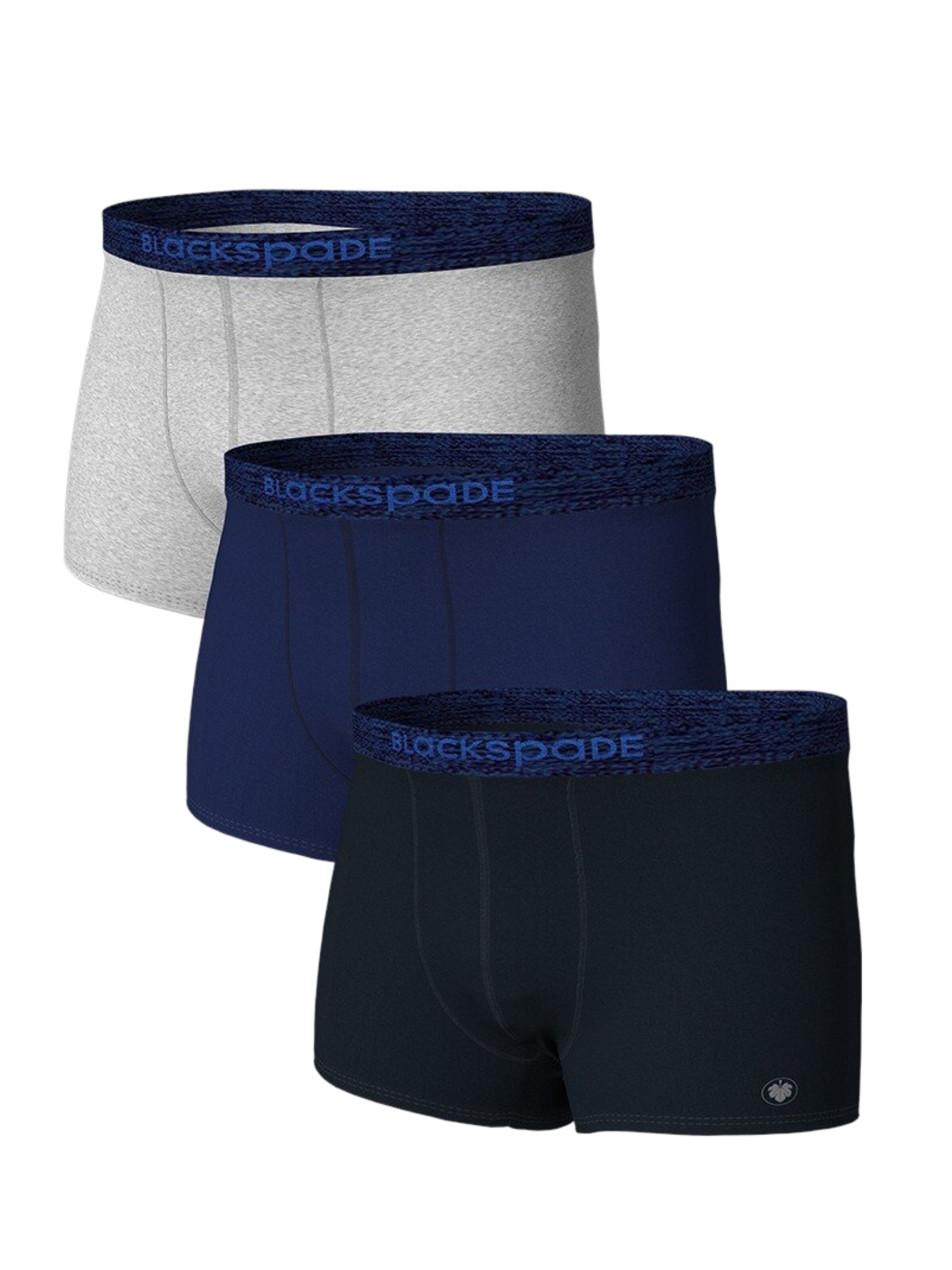 Boxers Blackspade en bleu : devant