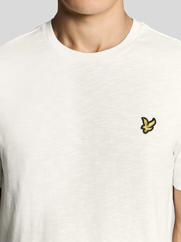 T-Shirt 'Fine Slub' Lyle & Scott en beige