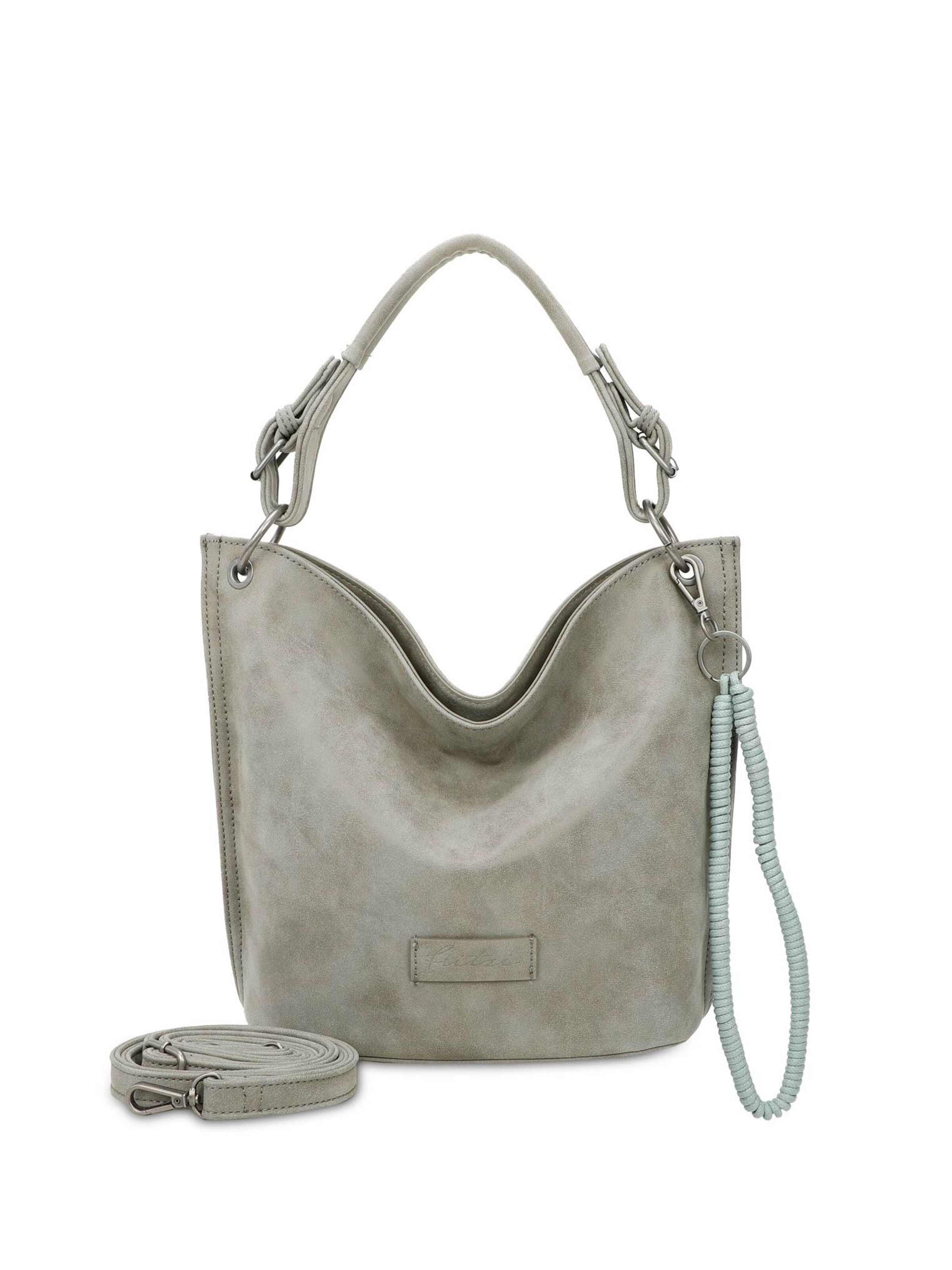 Fritzi aus Preußen Handtasche in Grau: Vorderseite