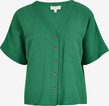 Chemisier Apricot en vert : devant