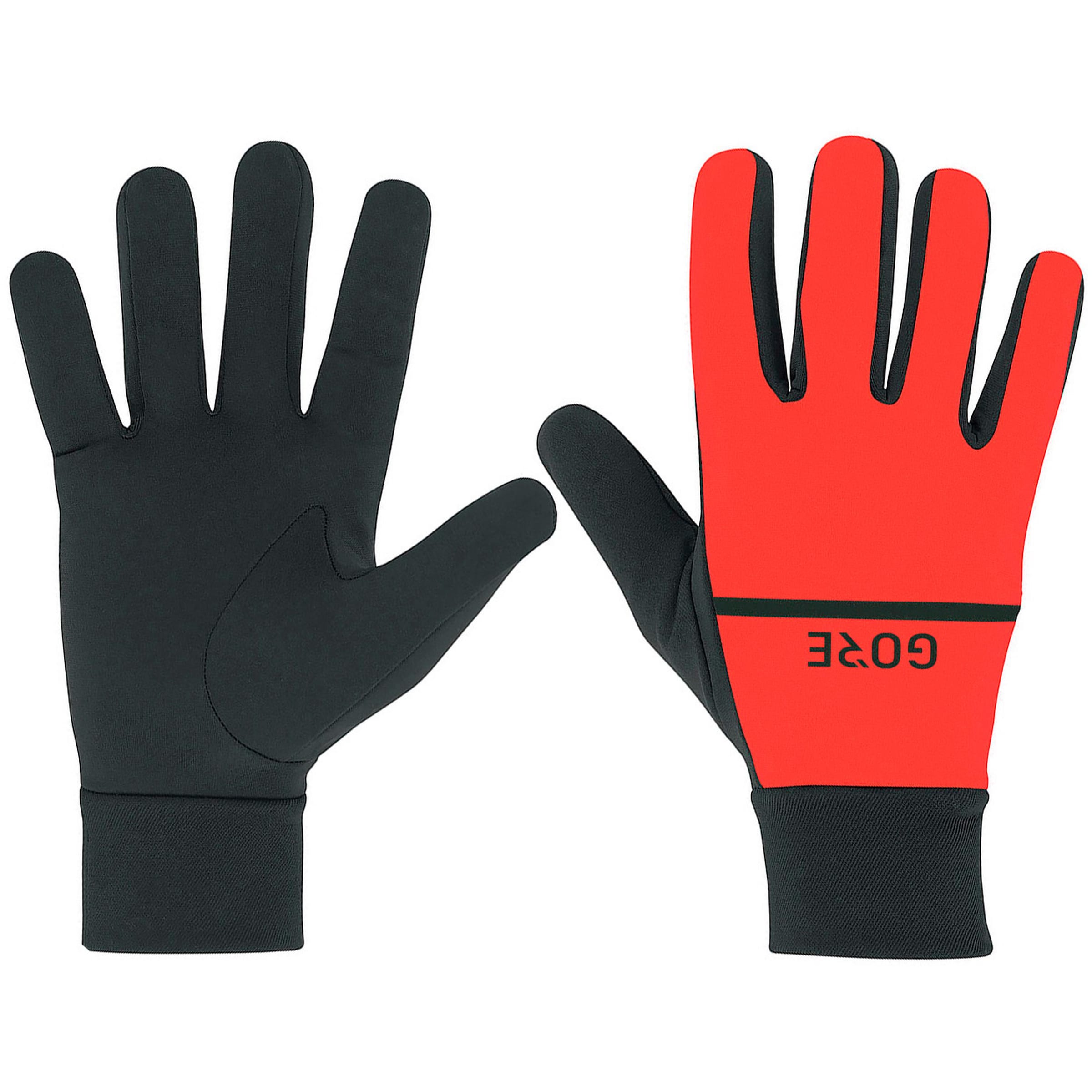 GORE WEAR Athletic Gloves 'R3' in Red: front