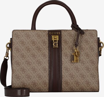 GUESS Handbag 'Ginevra' in Brown: front