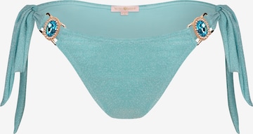 Moda Minx Bikini bottom 'Lumiere Amour' in Blue: front
