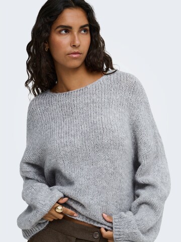 JDY Sweater 'JDYDINEA' in Grey