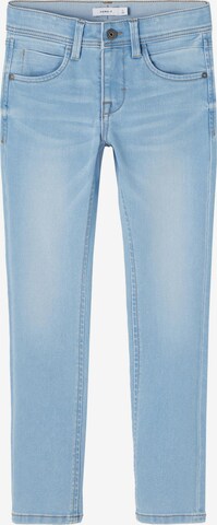 NAME IT Slimfit Jeans 'Silas' in Blauw: voorkant