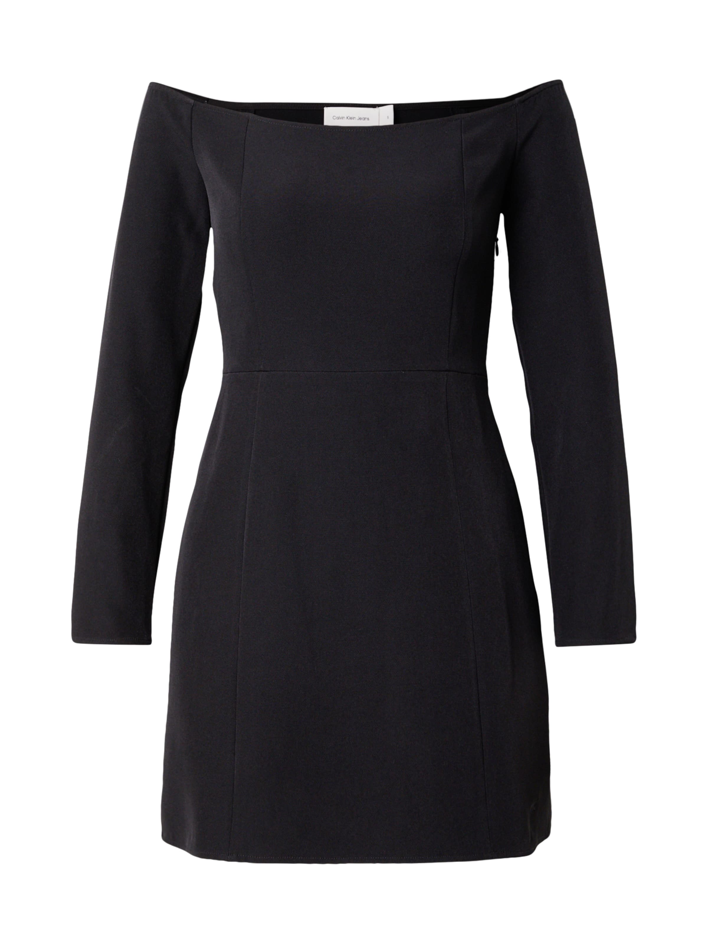 Robe Calvin Klein Jeans en noir : devant