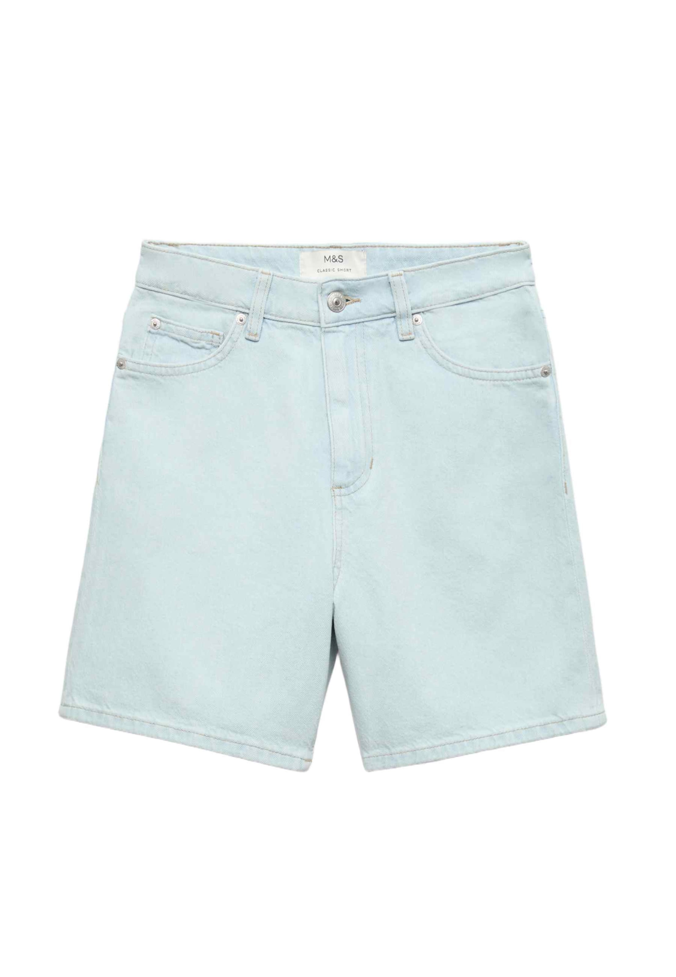 Marks & Spencer Regular Shorts in Blau: Vorderseite