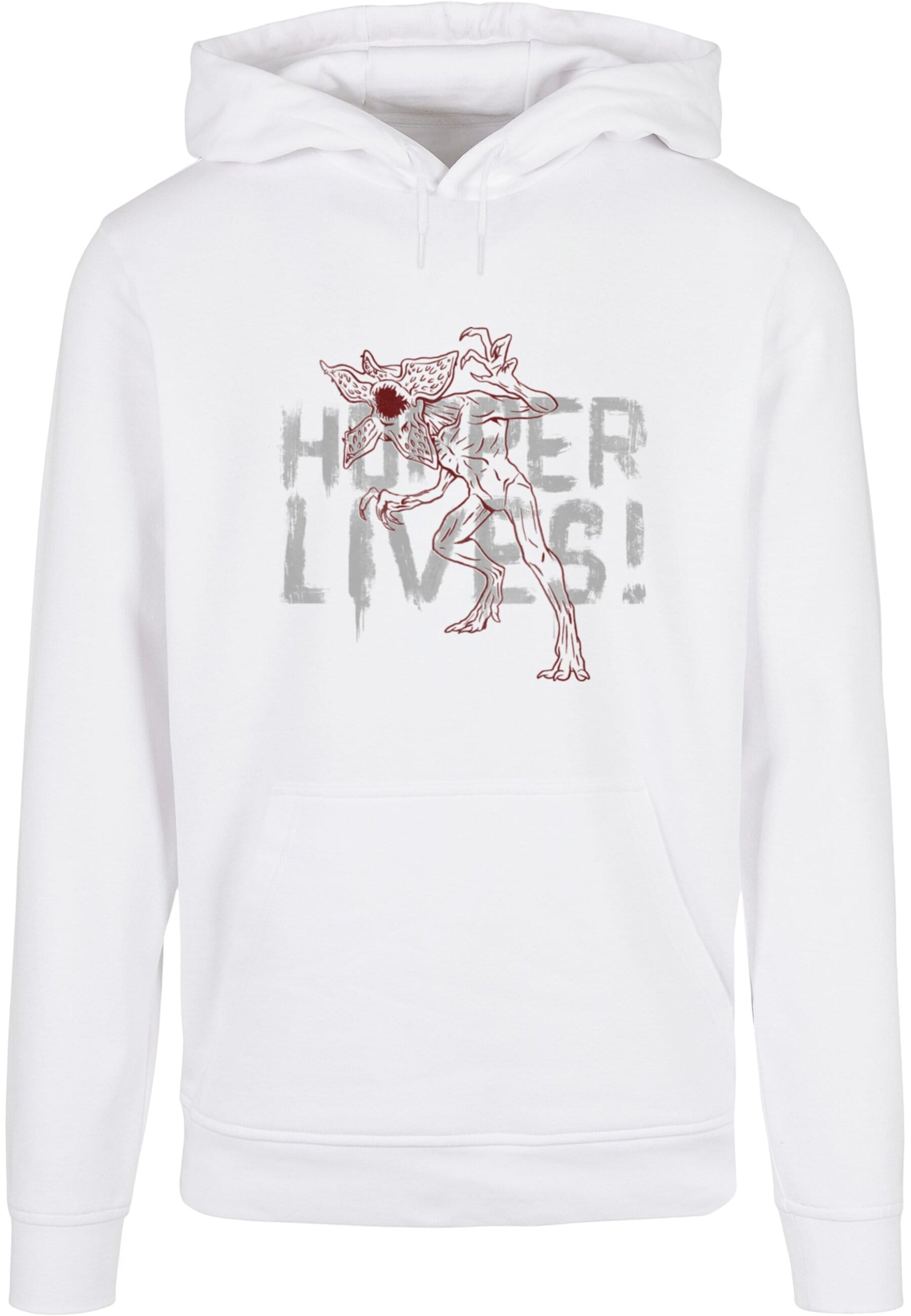 Felpa ' Stranger Things - Hoppers Live ' di ABSOLUTE CULT in bianco: frontale