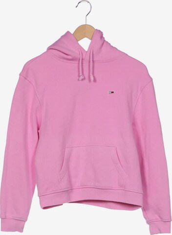 Tommy Jeans Kapuzenpullover XS in Pink: predná strana