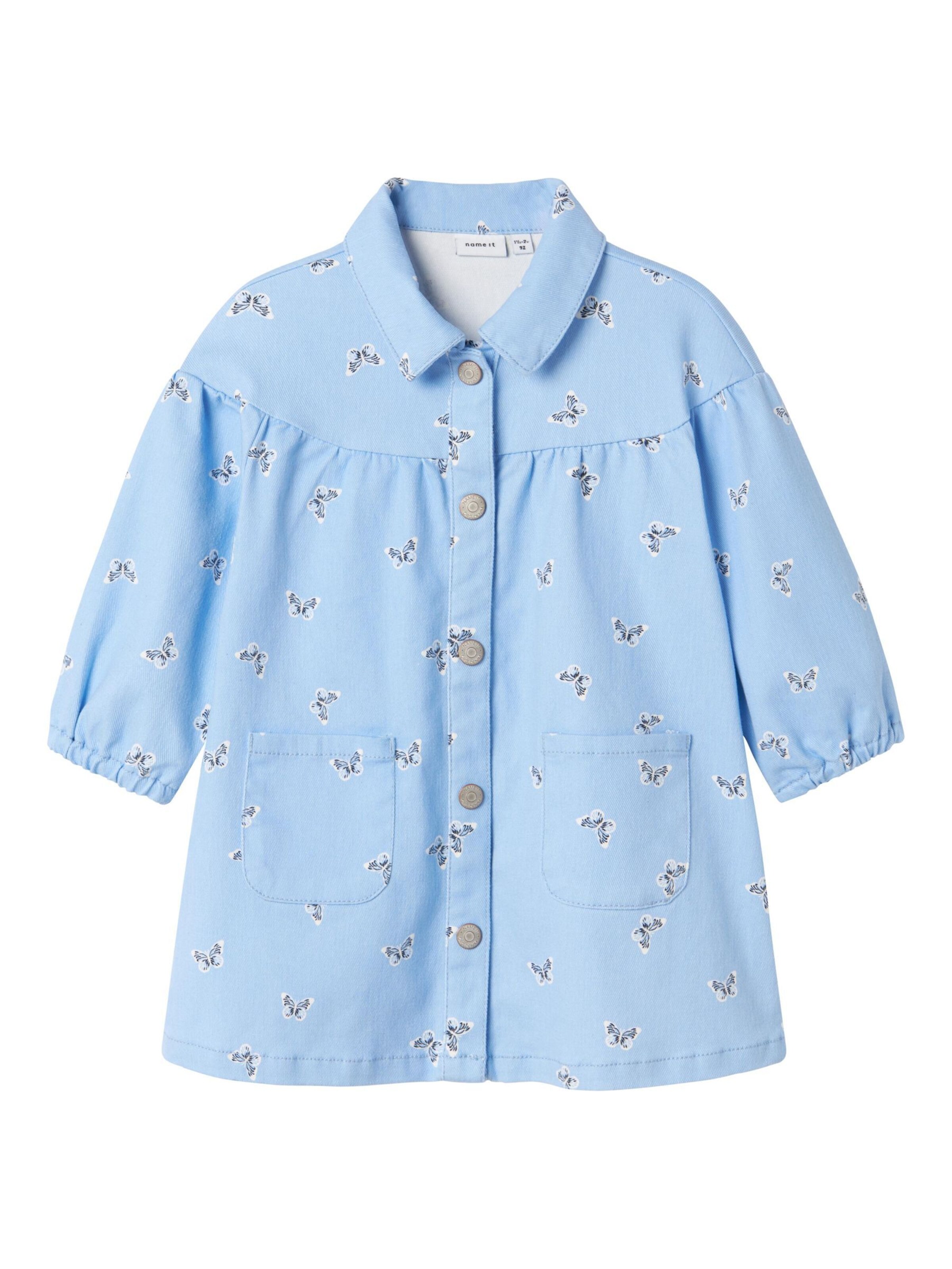 NAME IT Kjole i blå: forside