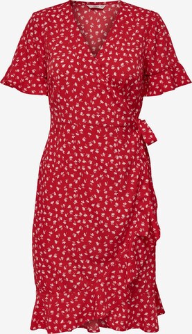 ONLY Kleid 'Olivia' in Rot: predná strana