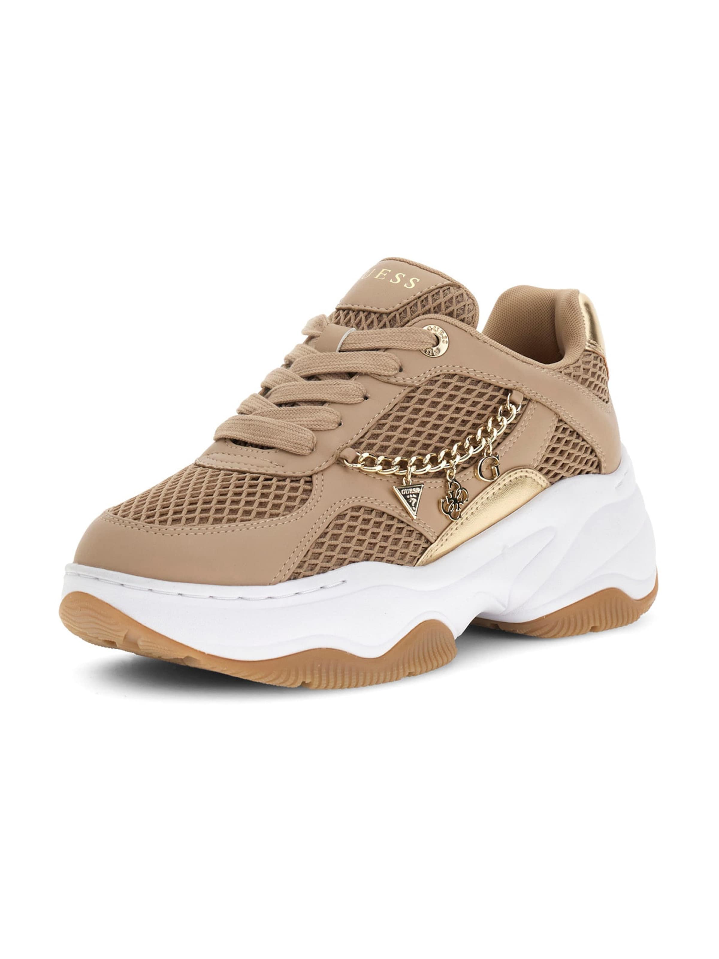 GUESS Sneakers 'HARPAA' in Beige: front