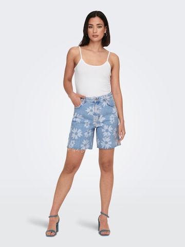 ONLY Regular Shorts 'CAMILLE' in Blau