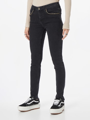 GARCIA Slim fit Jeans 'Celia' in Black: front