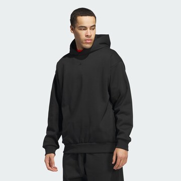 ADIDAS ORIGINALS Sports sweatshirt in Black: front