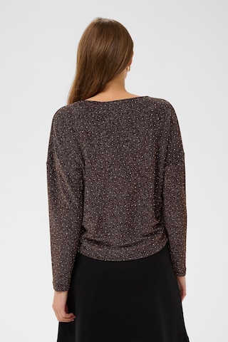 SAINT TROPEZ Shirt 'Noella' in Brown