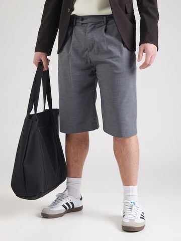 Wide leg Pantaloni con pieghe 'JPSTBILL' di JACK & JONES in grigio: frontale