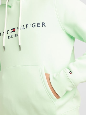 TOMMY HILFIGER Klasický střih Mikina – zelená