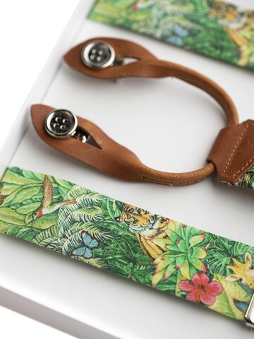 FAFIGO Suspenders 'Zio Giungla' in Mixed colors