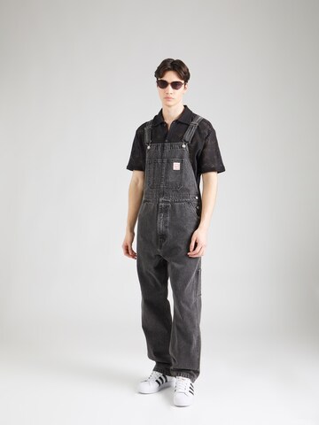 LEVI'S ® regular Overalljeans i sort: forside