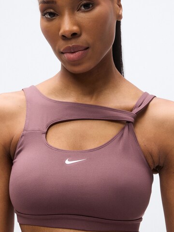 NIKE Μπουστάκι Αθλητικό σουτιέν 'One' σε λιλά